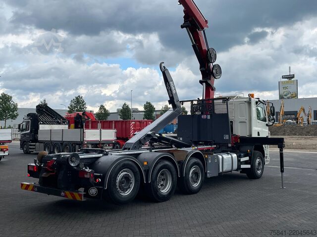 क्रेन ट्रक DAF CF 85.480 CF 85.480 8x2 Haakarm + HMF 2320K5-RCS