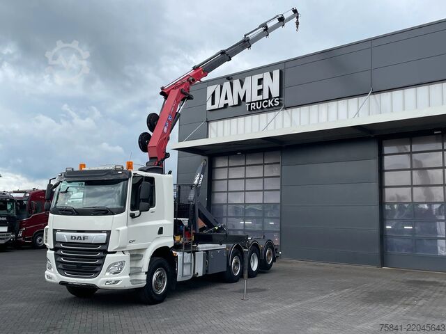 क्रेन ट्रक DAF CF 85.480 CF 85.480 8x2 Haakarm + HMF 2320K5-RCS