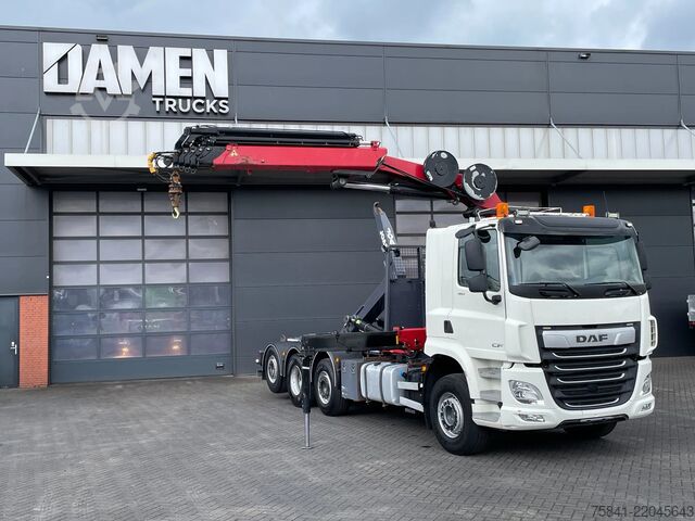 क्रेन ट्रक DAF CF 85.480 CF 85.480 8x2 Haakarm + HMF 2320K5-RCS
