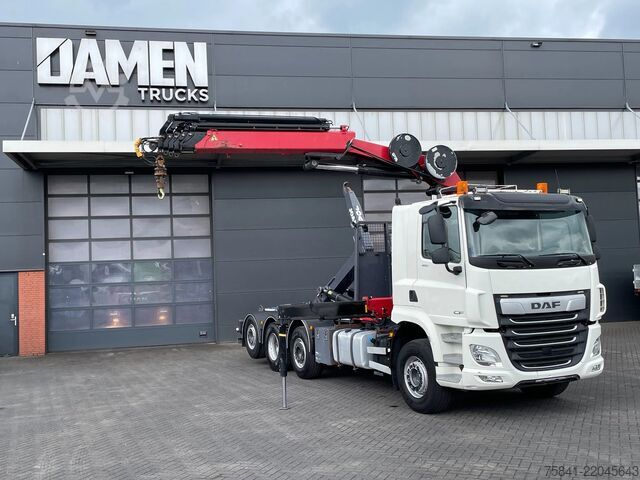 Kranbil DAF CF 85.480 CF 85.480 8x2 Haakarm + HMF 2320K5-RCS