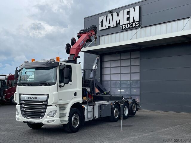 Kranbil DAF CF 85.480 CF 85.480 8x2 Haakarm + HMF 2320K5-RCS
