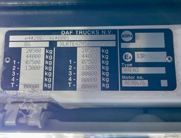 DAF XF 105.460 EURO 5, Frigo, 2X Brandstof Tanks MVI2211 DAF XF 105.460 EURO 5, Frigo, 2X Brandstof Tanks