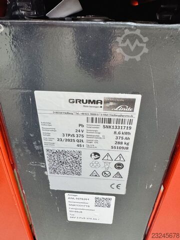 手動スタッカー Linde L 14 i Batterie Bj.23