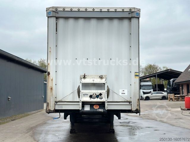 Öppen semitrailer med kapell KRONE Krone SD Curtainsider