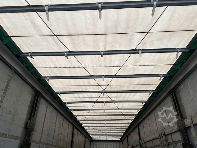 Öppen semitrailer med kapell KRONE Krone SD Curtainsider