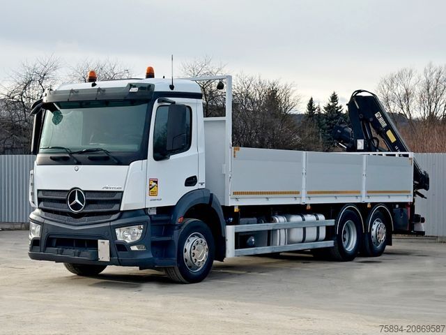 Autožeriav MERCEDES-BENZ ANTOS 2545* HIAB 144 BS - 2 HIDUO /FUNK