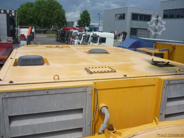Відсмоктувач DAF XF 410 ROC 16.30 Droge stoffen oplegger
