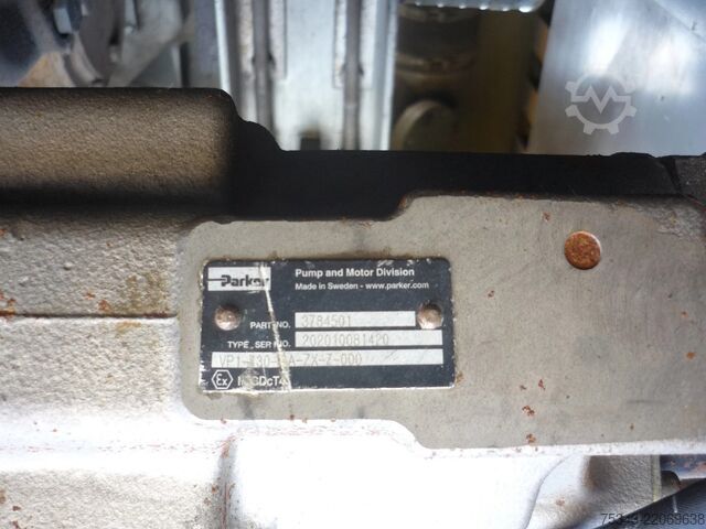 Відсмоктувач DAF XF 410 ROC 16.30 Droge stoffen oplegger