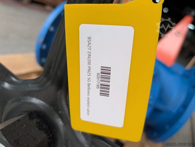 벨로우즈 차단 밸브 Spirax Sarco BSA2T