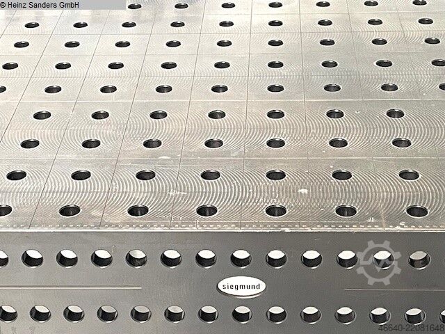 Table de soudage SIEGMUND Professional 750 4000 x 2000