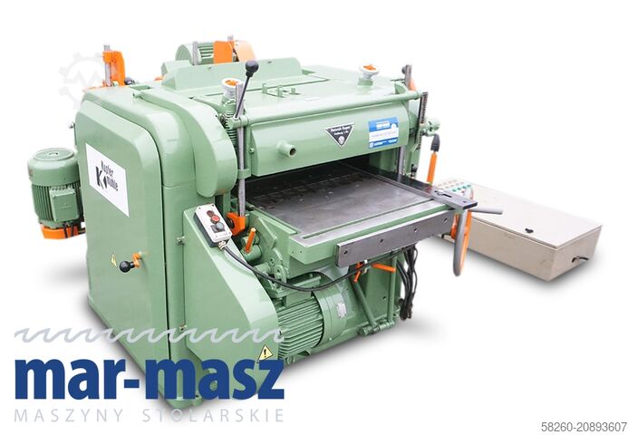 Dört taraflı planya 60cm genişliğinde KUPFERMUHLE 60 na 5 głowic