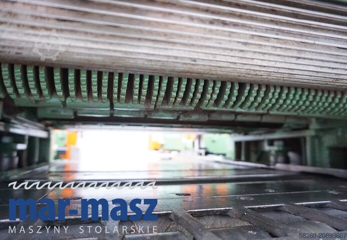 Dört taraflı planya 60cm genişliğinde KUPFERMUHLE 60 na 5 głowic 