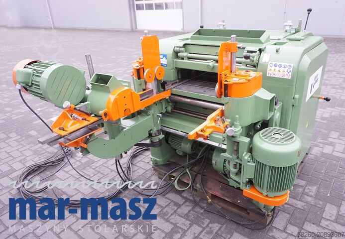 Dört taraflı planya 60cm genişliğinde KUPFERMUHLE 60 na 5 głowic 