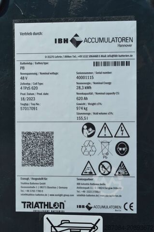  Jungheinrich ETV 216 Batterie Bj2023