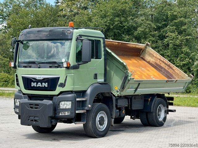 Truk jungkit MAN TGS 18.360 * KIPPER 4,80m * 4x4 * TOPZUSTAND