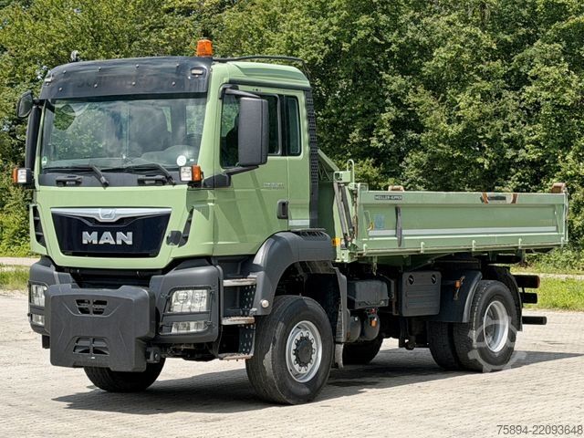 Truk jungkit MAN TGS 18.360 * KIPPER 4,80m * 4x4 * TOPZUSTAND