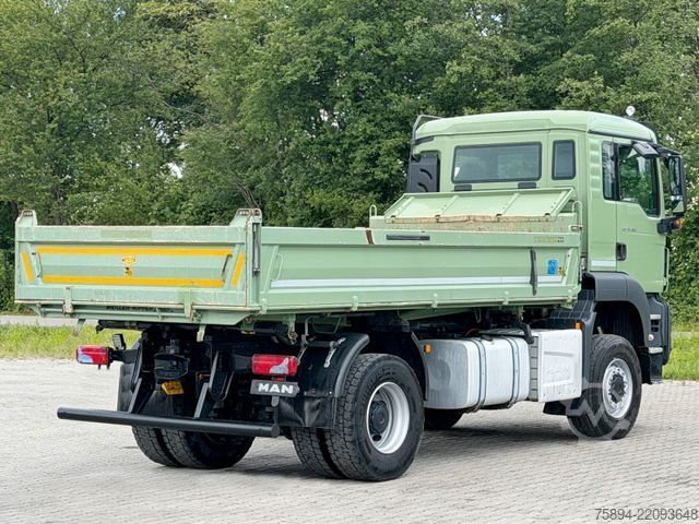 Truk jungkit MAN TGS 18.360 * KIPPER 4,80m * 4x4 * TOPZUSTAND
