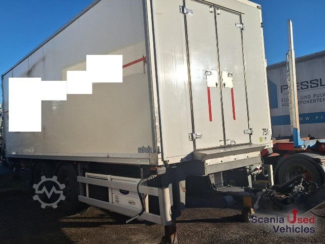 冷藏挂车 Schuh ASZ 18 Kühkoffer Durchlader !