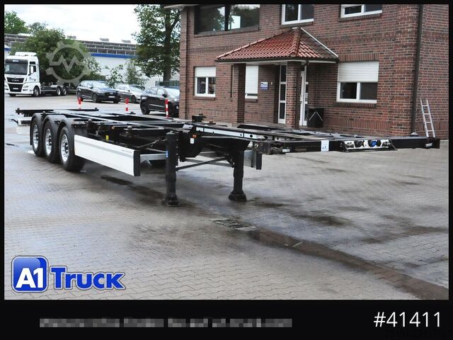 Swap body semitrailer KRONE SDC 27 eLTU5-2, 20/30/40/45, Liftachse, Multi