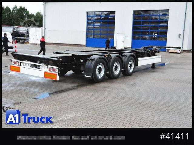 Swap body semitrailer KRONE SDC 27 eLTU5-2, 20/30/40/45, Liftachse, Multi