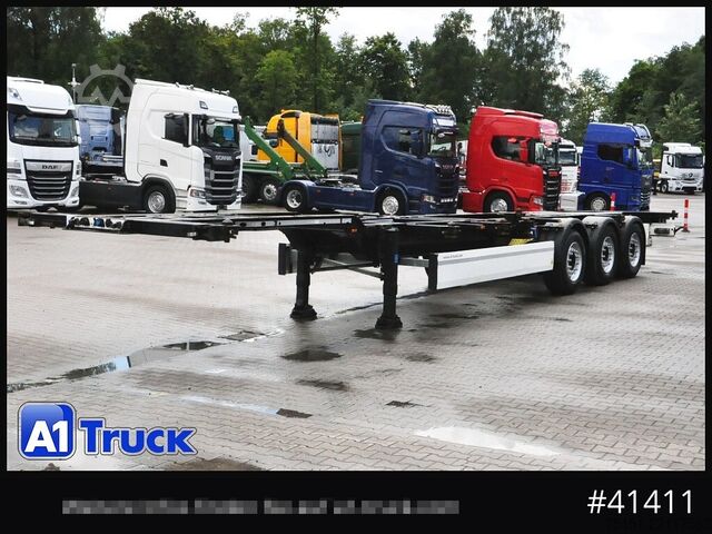 Swap body semitrailer KRONE SDC 27 eLTU5-2, 20/30/40/45, Liftachse, Multi