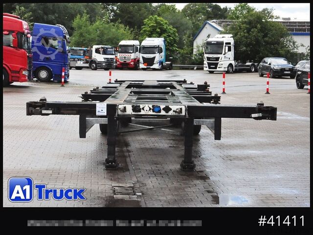 Swap body semitrailer KRONE SDC 27 eLTU5-2, 20/30/40/45, Liftachse, Multi