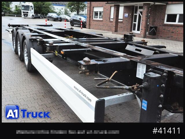 Swap body semitrailer KRONE SDC 27 eLTU5-2, 20/30/40/45, Liftachse, Multi