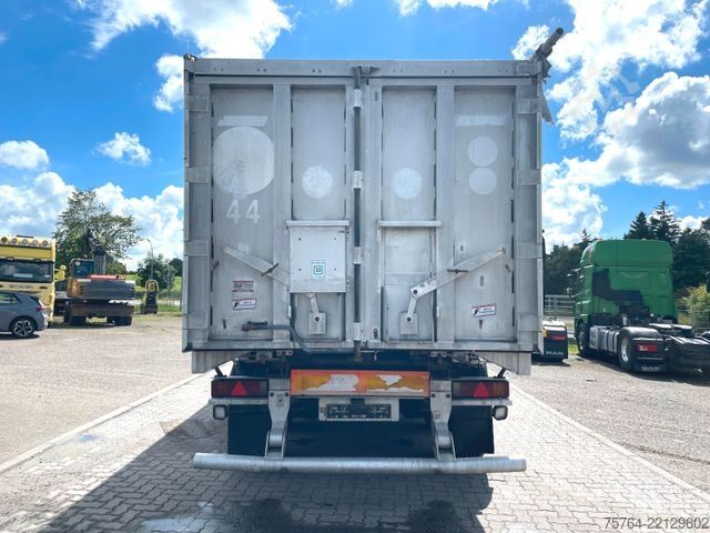 Semi-remorque benne BENALU ca. 48m³ Kippauflieger / ganz aus Alu / Kombitür