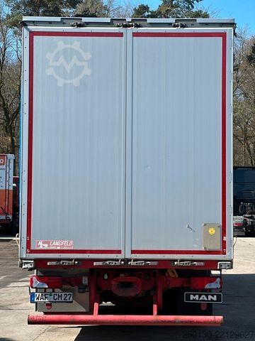 Camión plataforma con toldo MAN TGX 26.440 6x2 BL Plane & Retarder /EDSCHA