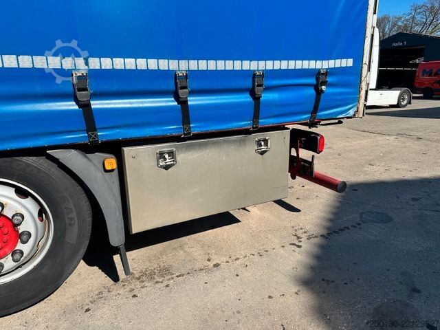 Camión plataforma con toldo MAN TGX 26.440 6x2 BL Plane & Retarder /EDSCHA