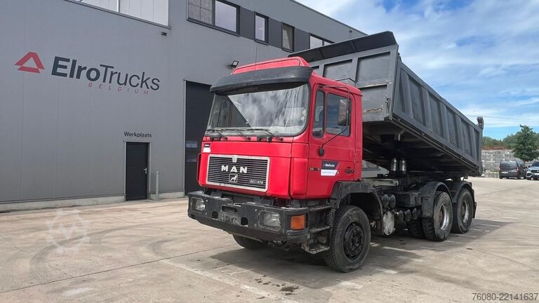 3-smjerni kiper MAN 32.372 (13T AXLES / LAMES / GRAND PONT / BIG AX...