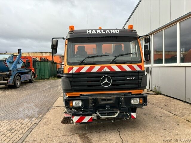 Φορτηγό σάρωθρο Mercedes-Benz MB 1417 K Bucher Cityfant 60