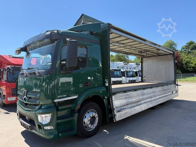 Drankentruck MERCEDES-BENZ ANTOS 2536 L Getränkekoffer 7,40 m LBW 2 T*LENK