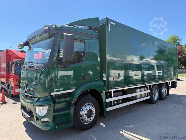 Drankentruck MERCEDES-BENZ ANTOS 2536 L Getränkekoffer 7,40 m LBW 2 T*LENK