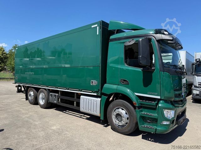 Drankentruck MERCEDES-BENZ ANTOS 2536 L Getränkekoffer 7,40 m LBW 2 T*LENK