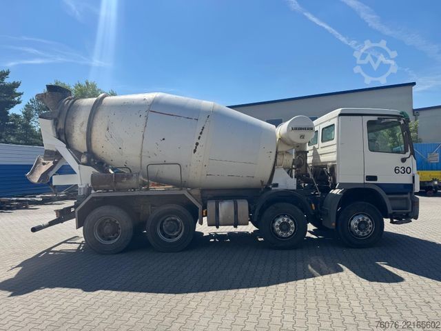 Betonmixer vrachtwagen MERCEDES-BENZ MB Actros 3241 B 8x4/4 Liebherr HTM 904 Klima