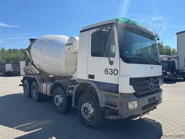 Betonmixer vrachtwagen MERCEDES-BENZ MB Actros 3241 B 8x4/4 Liebherr HTM 904 Klima