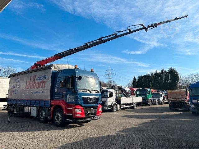 Lastbilsmonterad kran MAN 35.440 HMF 4020 Bj. 2021 6+3 +JIB