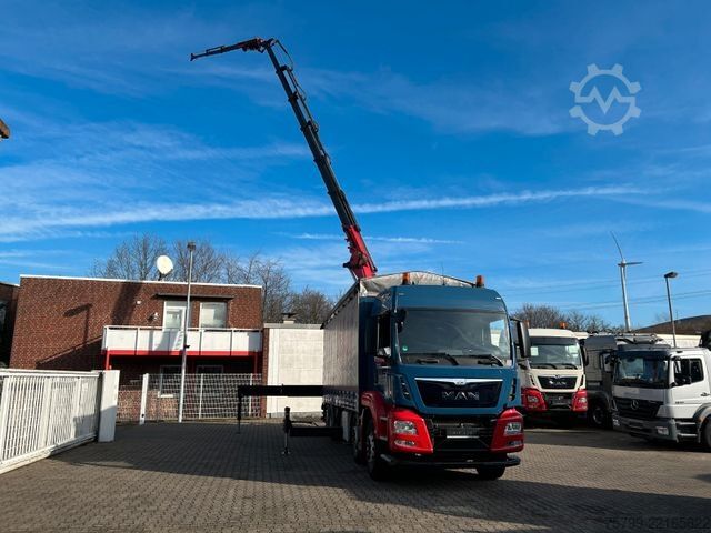 Lastbilsmonterad kran MAN 35.440 HMF 4020 Bj. 2021 6+3 +JIB