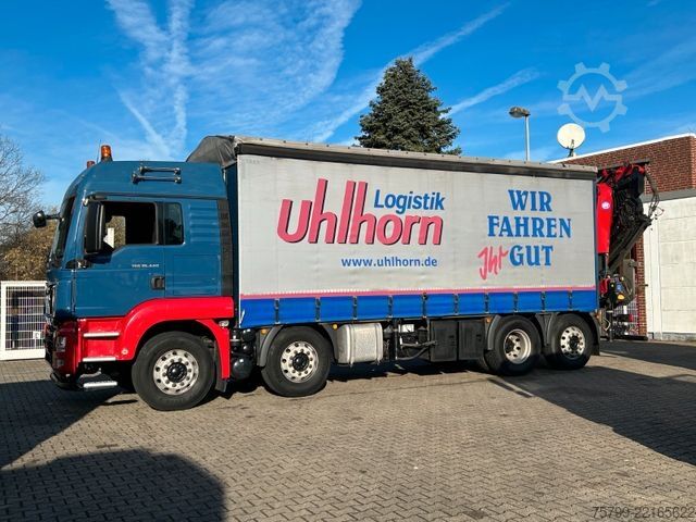 Lastbilsmonterad kran MAN 35.440 HMF 4020 Bj. 2021 6+3 +JIB