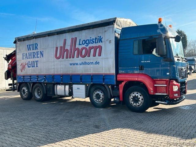 Lastbilsmonterad kran MAN 35.440 HMF 4020 Bj. 2021 6+3 +JIB