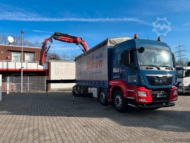 Lastbilsmonterad kran MAN 35.440 HMF 4020 Bj. 2021 6+3 +JIB