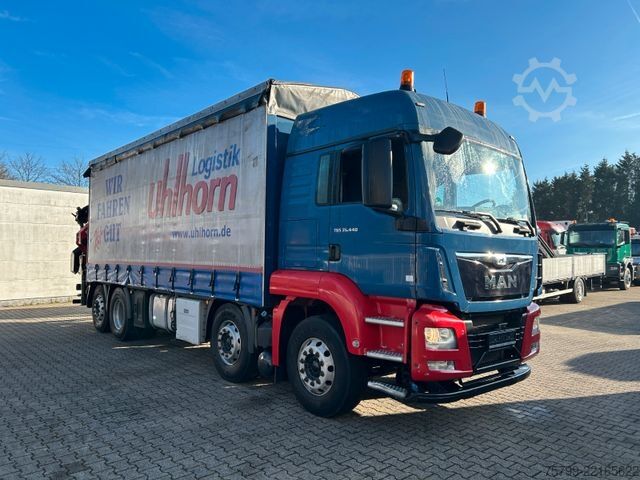 Lastbilsmonterad kran MAN 35.440 HMF 4020 Bj. 2021 6+3 +JIB