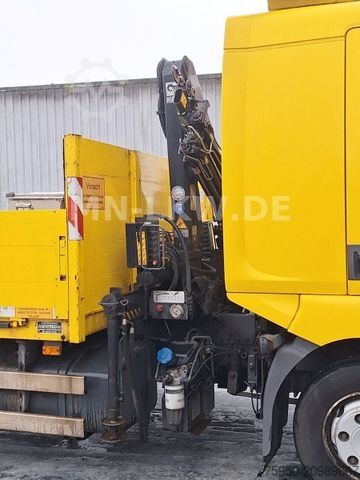 Truck-mounted crane van RENAULT MIDLUM 220 DXI HIAB KRAN 9,1m TÜV 07/2026
