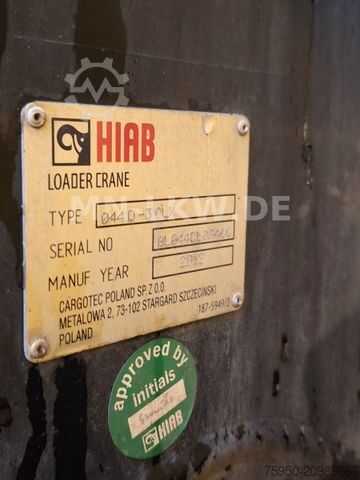 Truck-mounted crane van RENAULT MIDLUM 220 DXI HIAB KRAN 9,1m TÜV 07/2026