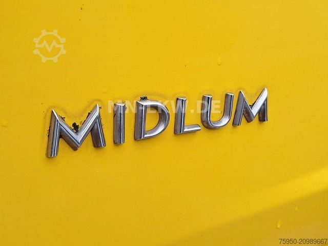 Truck-mounted crane van RENAULT MIDLUM 220 DXI HIAB KRAN 9,1m TÜV 07/2026