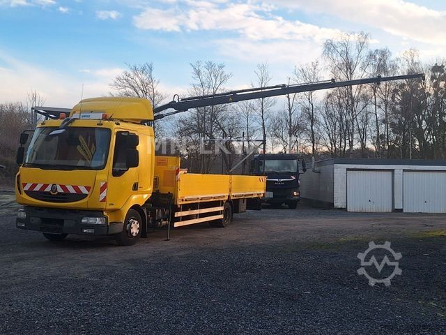 Pick-up van RENAULT MIDLUM 220 DXI HIAB KRAN 9,1m TÜV 07/2026