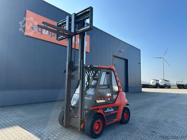 Viličar Linde H60D-02 / fork positioner / 6.000kg / duplex / ...
