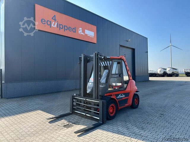Viličar Linde H60D-02 / fork positioner / 6.000kg / duplex / ...