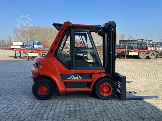 Viličar Linde H60D-02 / fork positioner / 6.000kg / duplex / ...